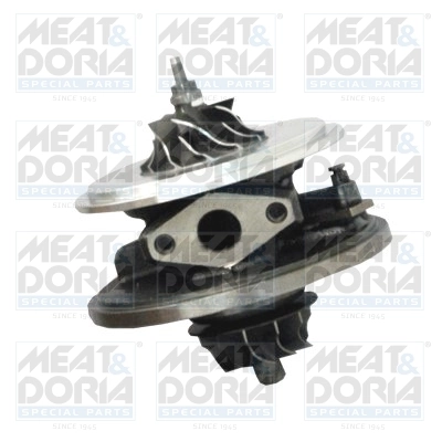 Core assembly, turbocharger